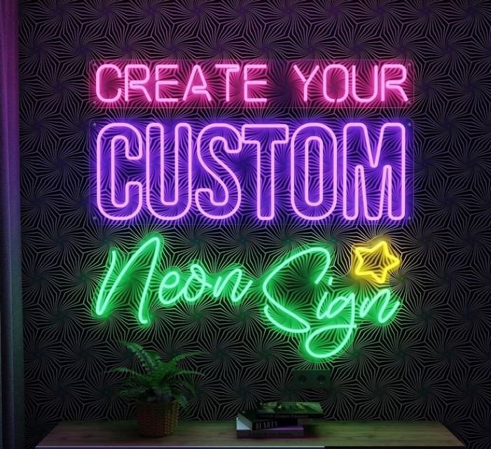 3DSTRONGUS Customized Neon Sign - Personalized Light for Bedroom Wall Decor #bedroom #decor